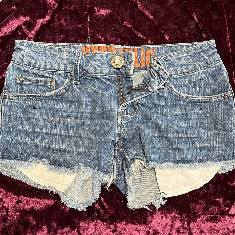 Hydraulic Jean shorts